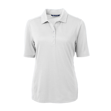 CUTTER & BUCK Virtue Eco Piq Women's Polo (White)