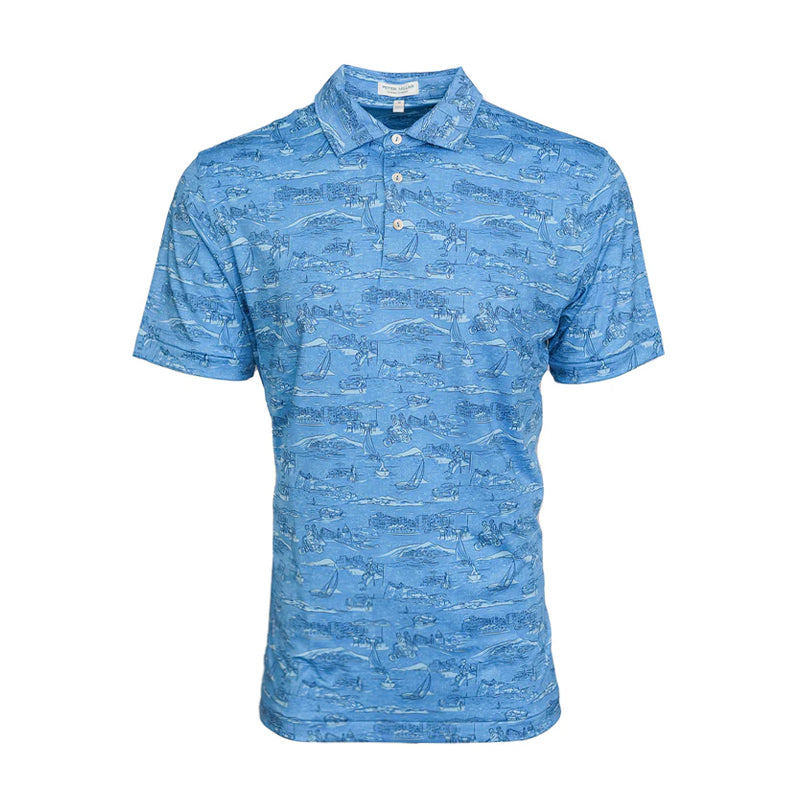 PETER MILLAR Italian Escape Men's Polo (Maritime)