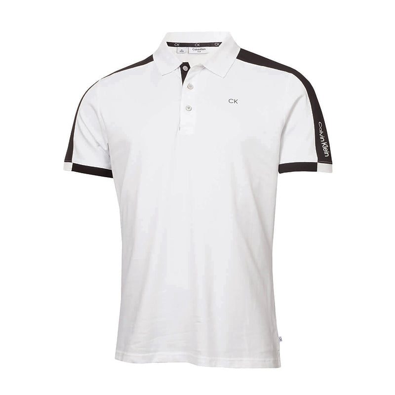 CALVIN KLEIN Miles Men's Polo (White/Black)