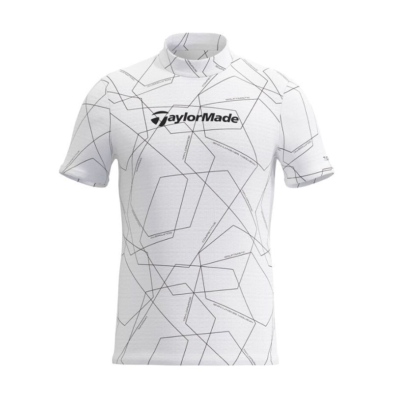 TAYLORMADE T-Ice Men's Mock Shirt (White)