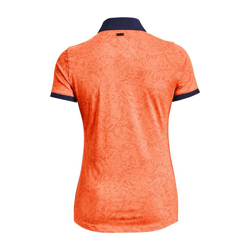 UNDER ARMOUR Playoff Wild Fields Women's Polo (Orange Blast)