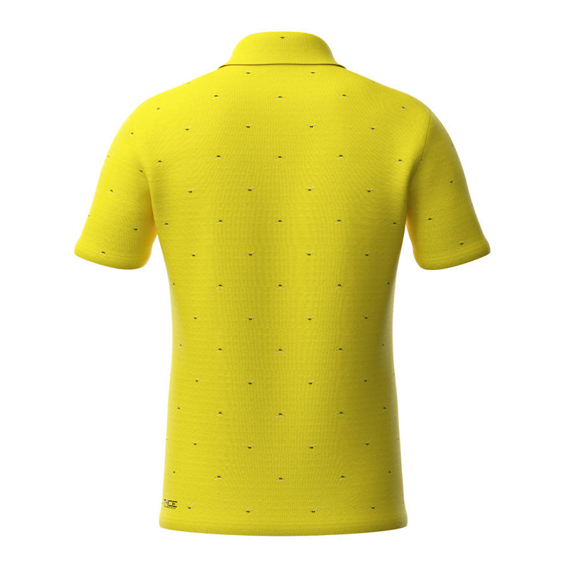 TAYLORMADE T-Ice Taxi Icon Men's Polo (Yellow)