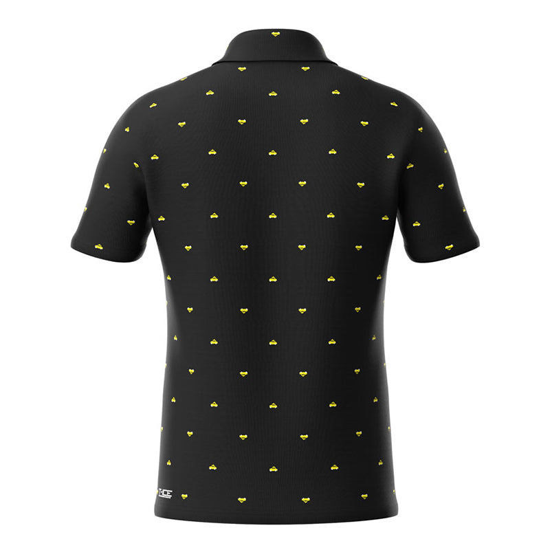 TAYLORMADE T-Ice Taxi Icon Men's Polo (Black)