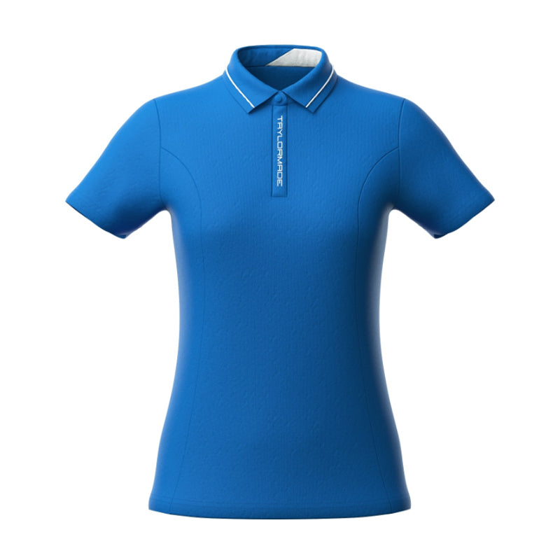 TAYLORMADE Tour Basic Women's Polo (Blue)