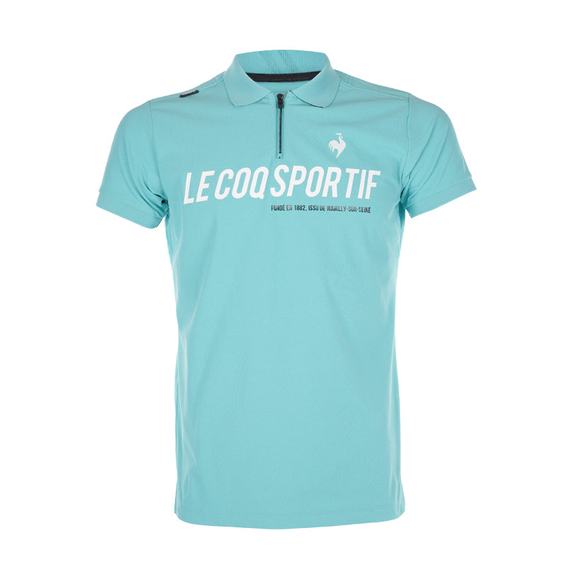 LE COQ SPORTIF GOLF Rijoume Men's Half Zip Shirt (Emerald)