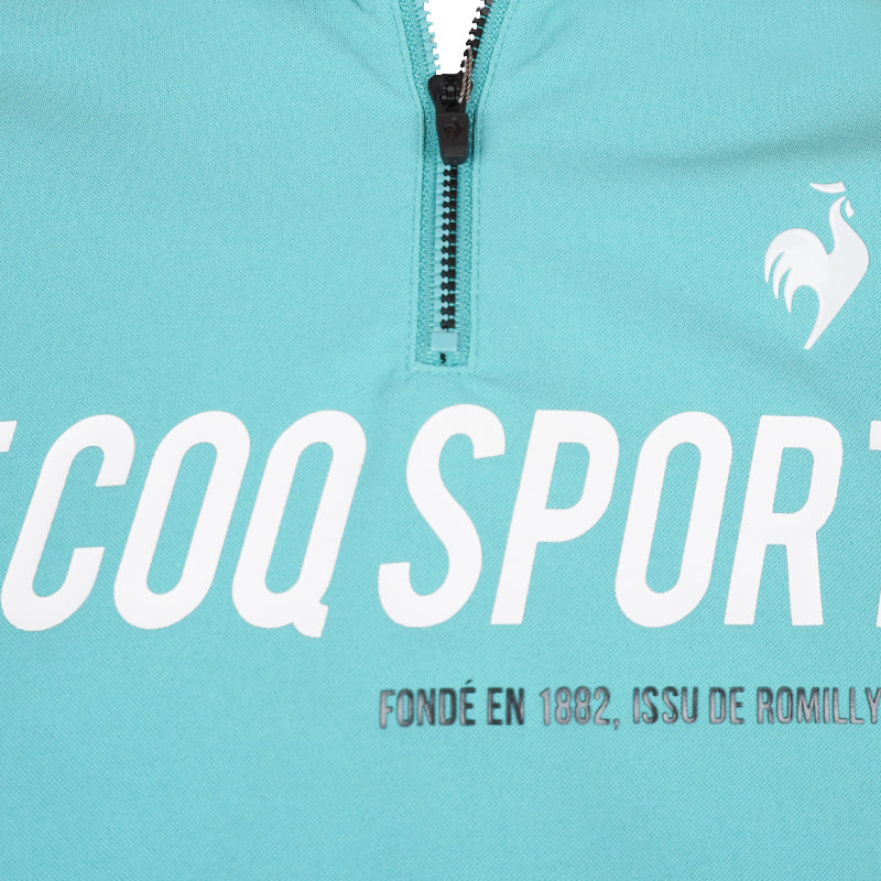 LE COQ SPORTIF GOLF Rijoume Men's Half Zip Shirt (Emerald)