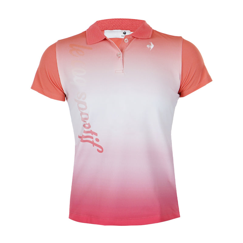 LE COQ SPORTIF GOLF Gradation Women's Polo (Orange)