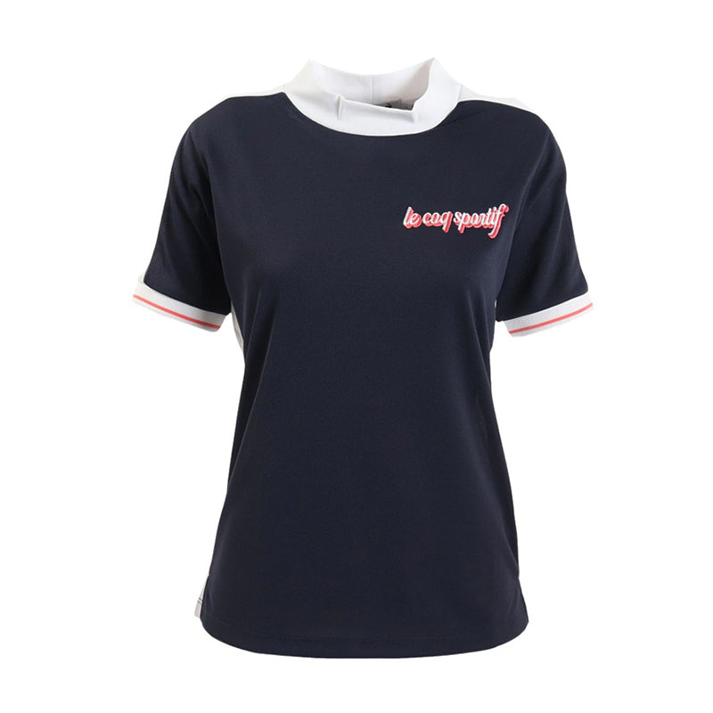 LE COQ SPORTIF GOLF Biocolor Women's Mock Shirt (Navy)