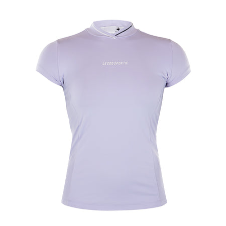 LE COQ SPORTIF GOLF Rijoume Variable Women's Mock Shirt (Purple)