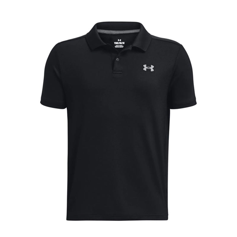 UNDER ARMOUR Performance Boy's Polo (Black)