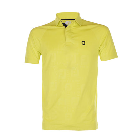 FOOTJOY Japan Deboss Men's FJ Polo (Yellow)