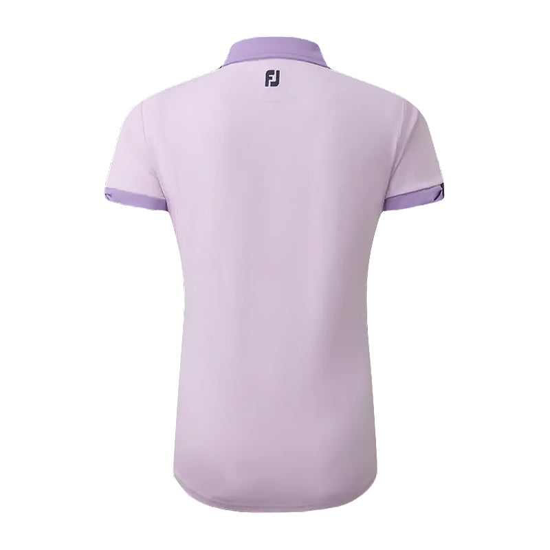 FOOTJOY Color Block Women's Polo (Purple Cloud)
