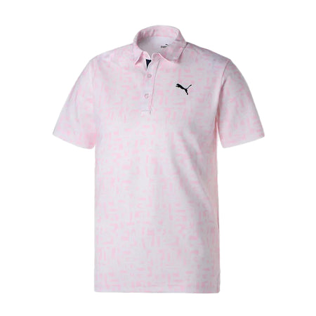 PUMA Random Graphic Men's Polo (Pearl Pink)