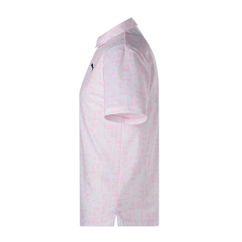 PUMA Random Graphic Men's Polo (Pearl Pink)