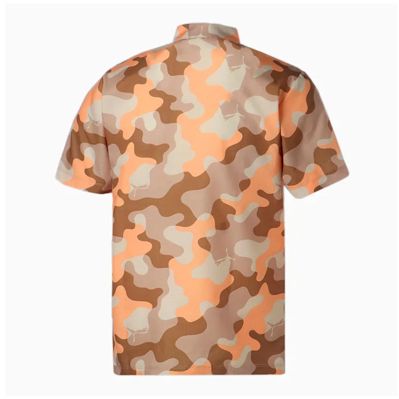 PUMA Cat Camo Men's Polo (Bright White)
