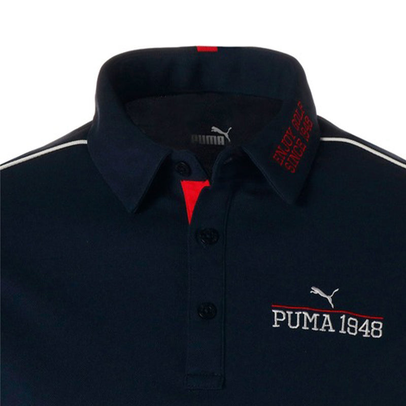 PUMA Cool Touch Tour Men's Polo (Navy Blazer)