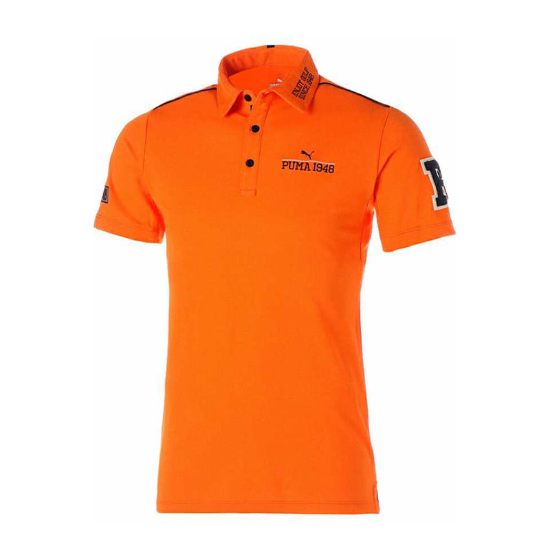 PUMA Cool Touch Tour Men's Polo (Orange)