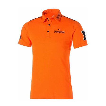 PUMA Cool Touch Tour Men's Polo (Orange)