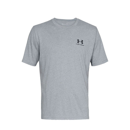 UNDER ARMOUR Left Chest Logo Men's Polo (Steel Light Heather)