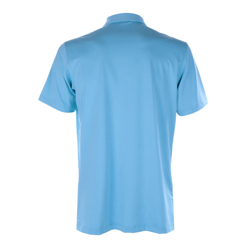PETER MILLAR Solid Jersey Men's Polo (Cottage Blue)