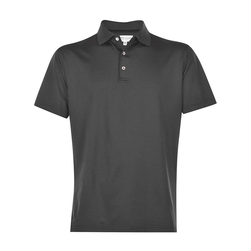 PETER MILLAR Solid Jersey Men's Polo (Iron)