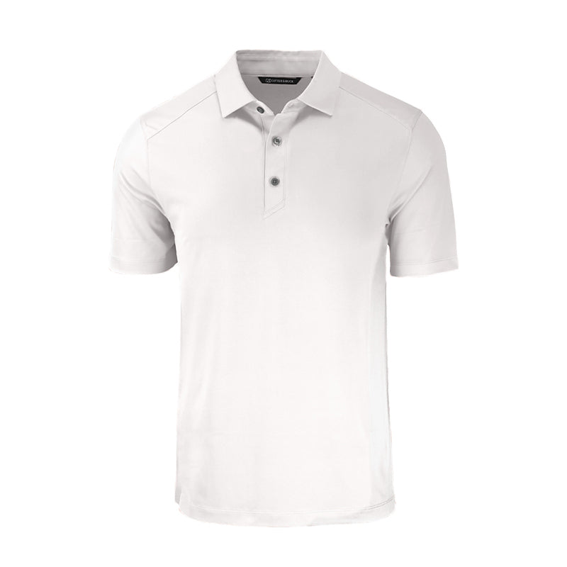 CUTTER & BUCK Forge Eco Recycle Men's Polo (White)