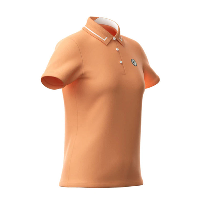 TAYLORMADE Club Basic Women's Polo (Apricot)