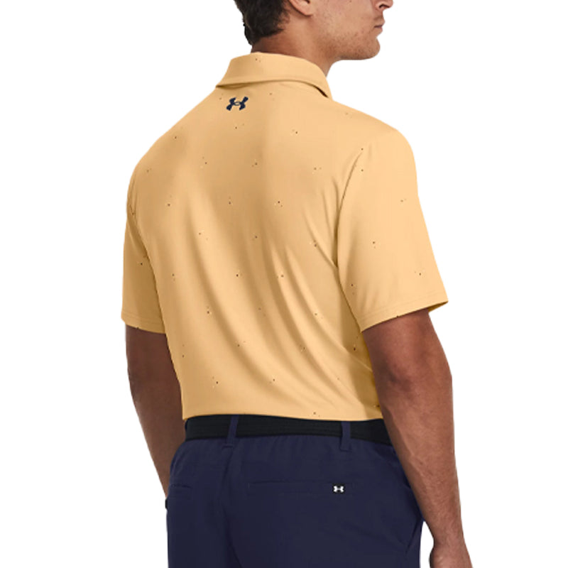 UNDER ARMOUR Playoff 3.0 Printed Men's Polo (Mesa Yellow)