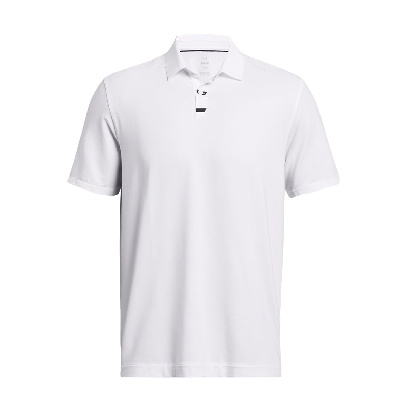 UNDER ARMOUR Tour Tips Bounded Men's Polo (White)