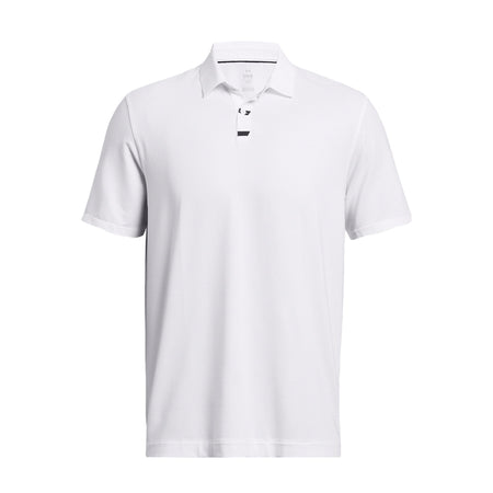UNDER ARMOUR Tour Tips Bounded Men's Polo (White)