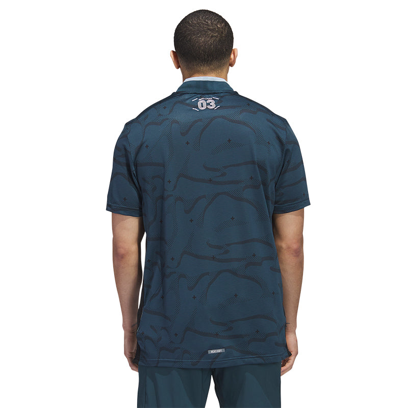 ADIDAS HEAT.RDY Men's Polo (Artic Night)
