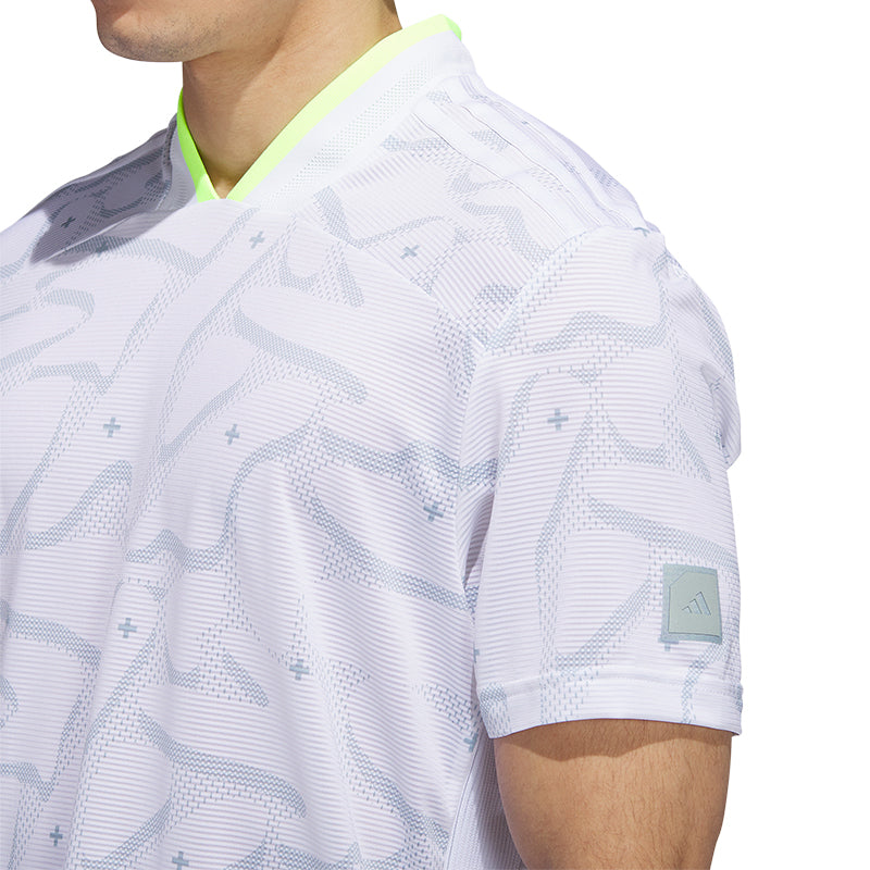 ADIDAS HEAT.RDY Men's Polo (White)