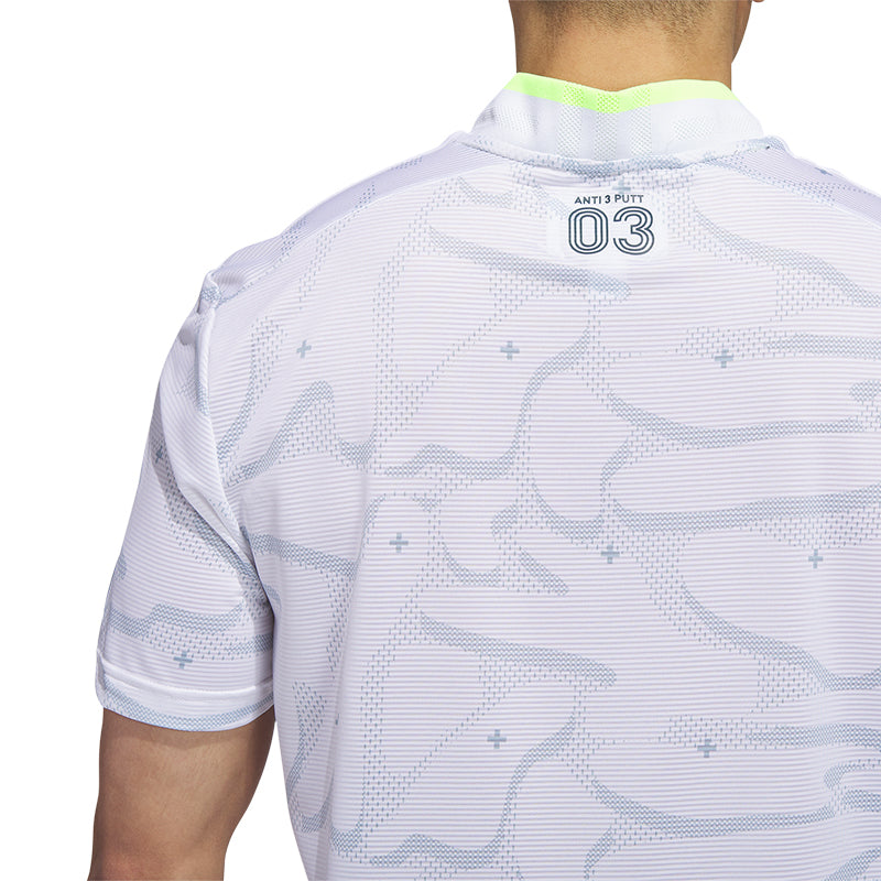 ADIDAS HEAT.RDY Men's Polo (White)