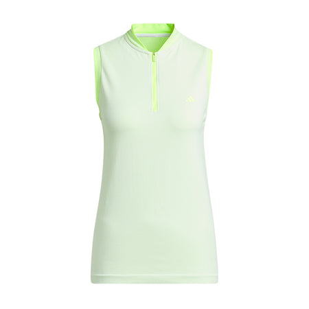 ADIDAS Ultimate365 Tour Sleeveless Women's Polo (White)