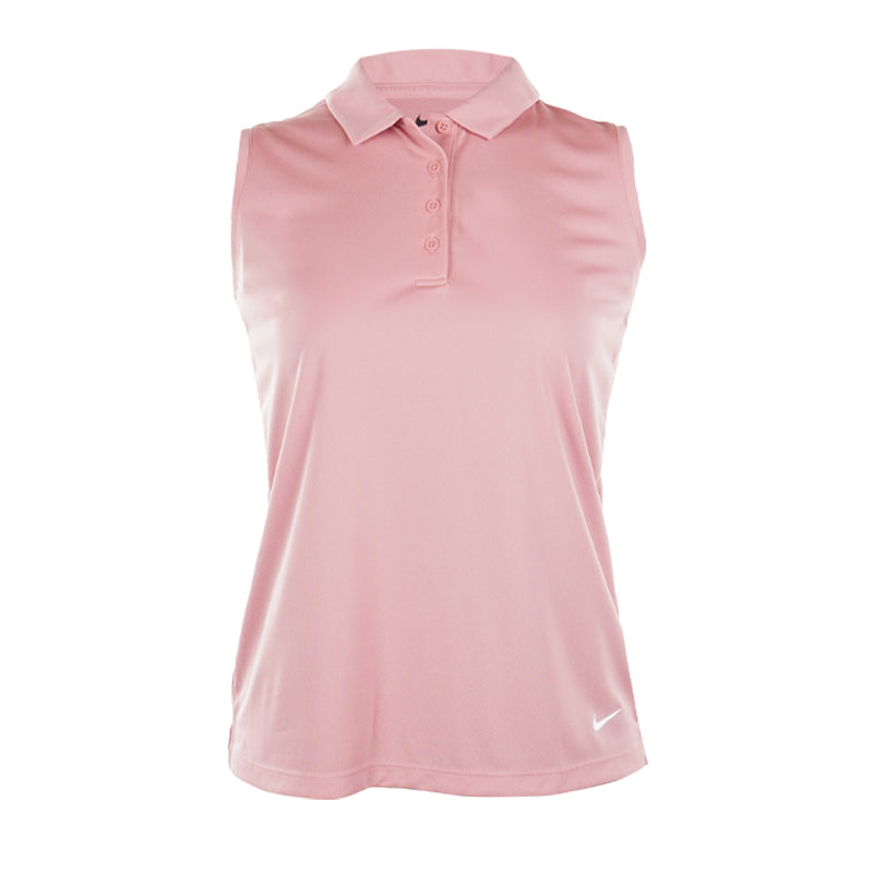 NIKE Dri-FIT Victory Women's Sleeveless Polo (Red Startdust)