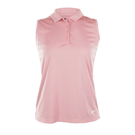 NIKE Dri-FIT Victory Women's Sleeveless Polo (Red Startdust)