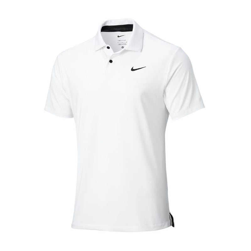 NIKE Dri-FIT Tour Solid Men's Polo (White)