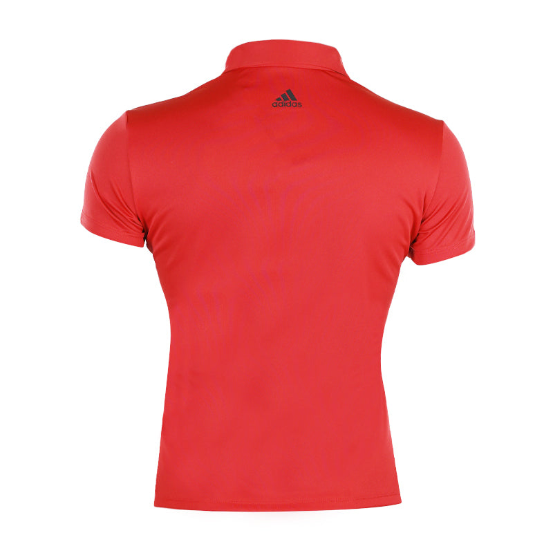 ADIDAS 3-Striped Basic Women's Polo (Red)