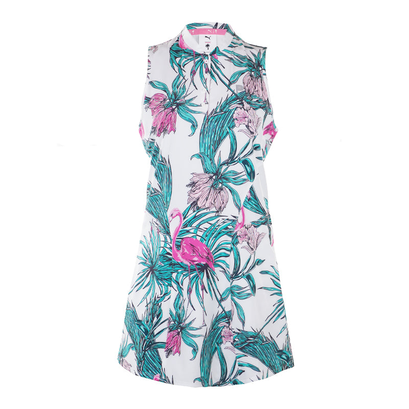 PUMA x PTC Flamingo Women's Dress (White/Pink)