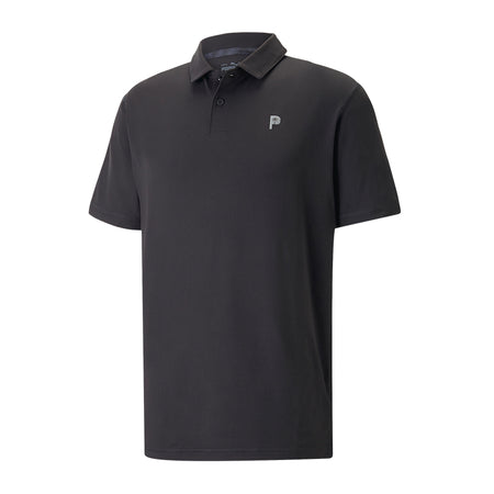 PUMA Palm Tree Crew Men's Polo (Black)