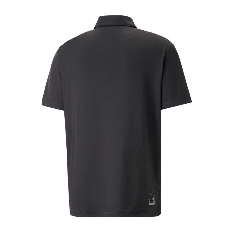 PUMA Palm Tree Crew Men's Polo (Black)