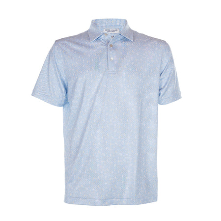 PETER MILLAR Performance Jersey Men's Polo (White)