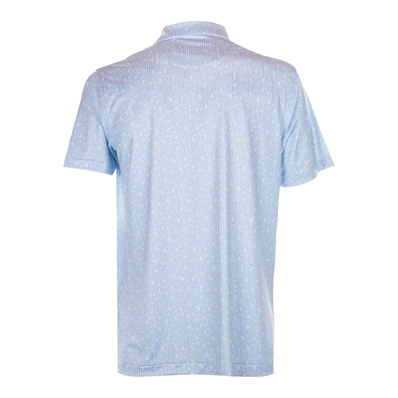 PETER MILLAR Performance Jersey Men's Polo (White)
