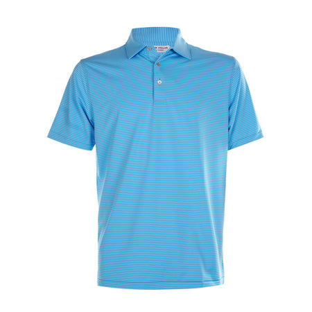 PETER MILLAR Hales Performance Jersey Men's Polo (Caribbean)