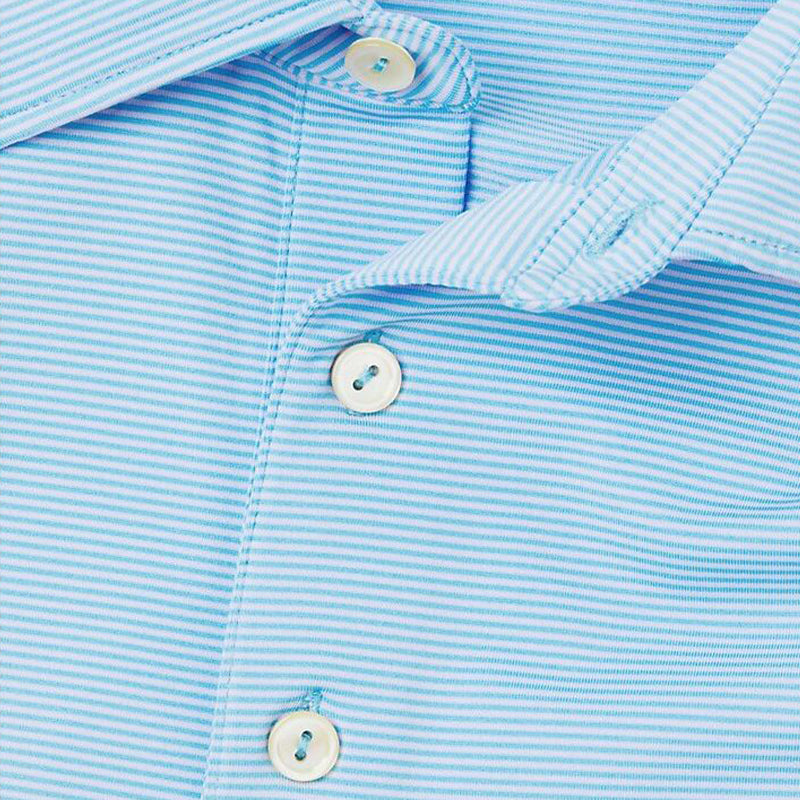 PETER MILLAR Junilee Performance Jersey Men's Polo (Rainfall)