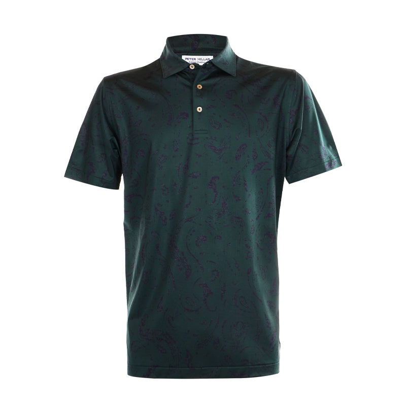 PETER MILLAR Gator Baltik Performance Jersey Men's Polo (Balsam)