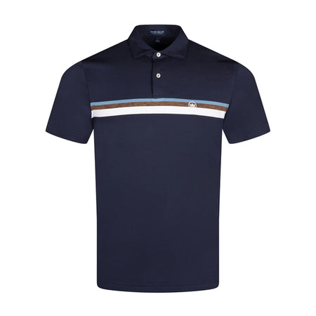 PETER MILLAR Mayhew Performance Jersey Men's Polo  (Navy)