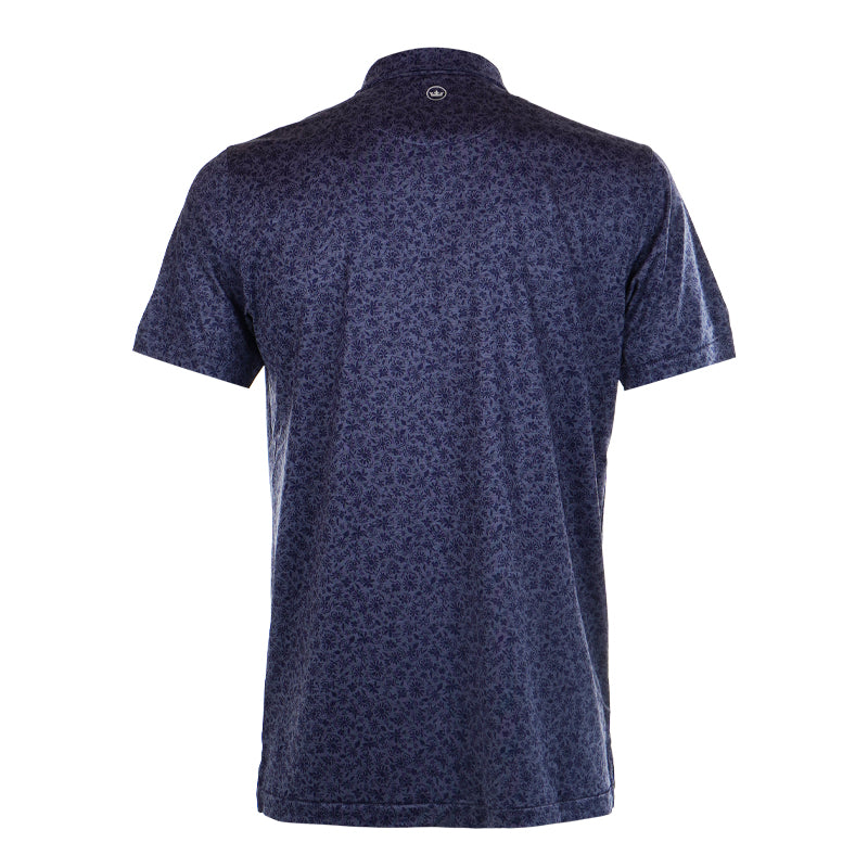 PETER MILLAR Cayucos Floral Men's Polo (Navy)