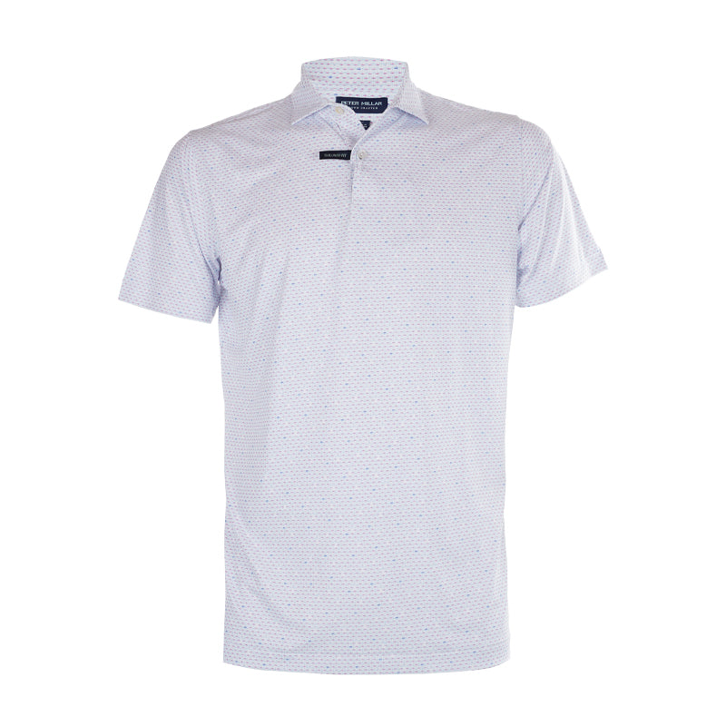 PETER MILLAR Espresso Martinis Performance Men's Polo (White)