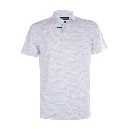 PETER MILLAR Espresso Martinis Performance Men's Polo (White)